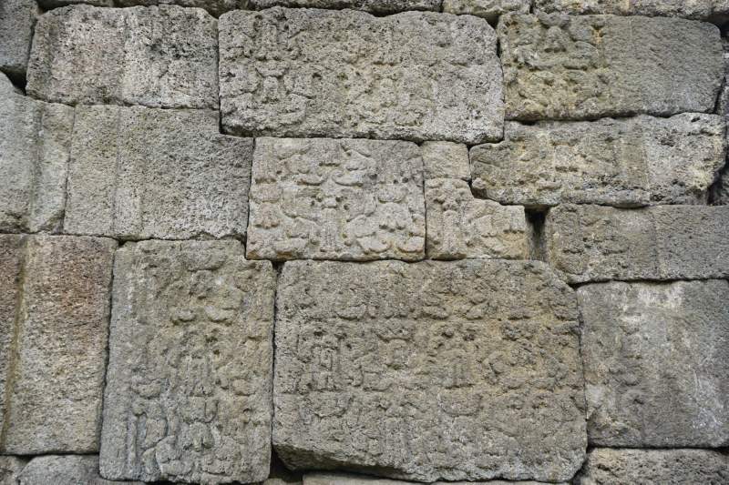046 Stone Carving, Candi Badut