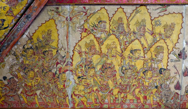 027 Ganesh and the other Gods attack Bhima