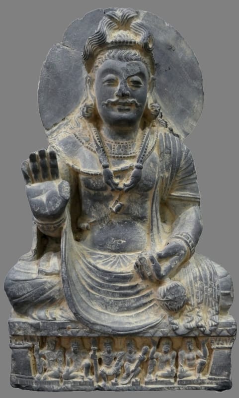 031 Bodhisattva Maitreya with Abhayamudrā