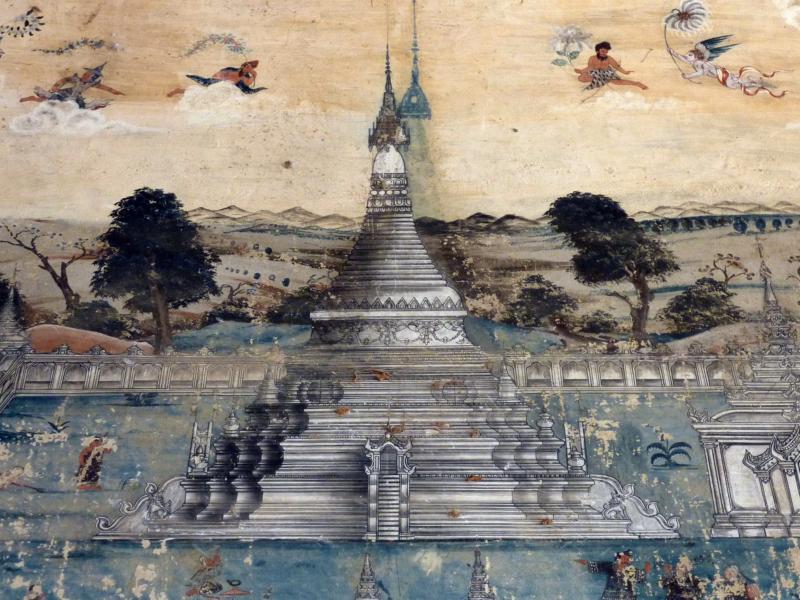 Pagoda Scene