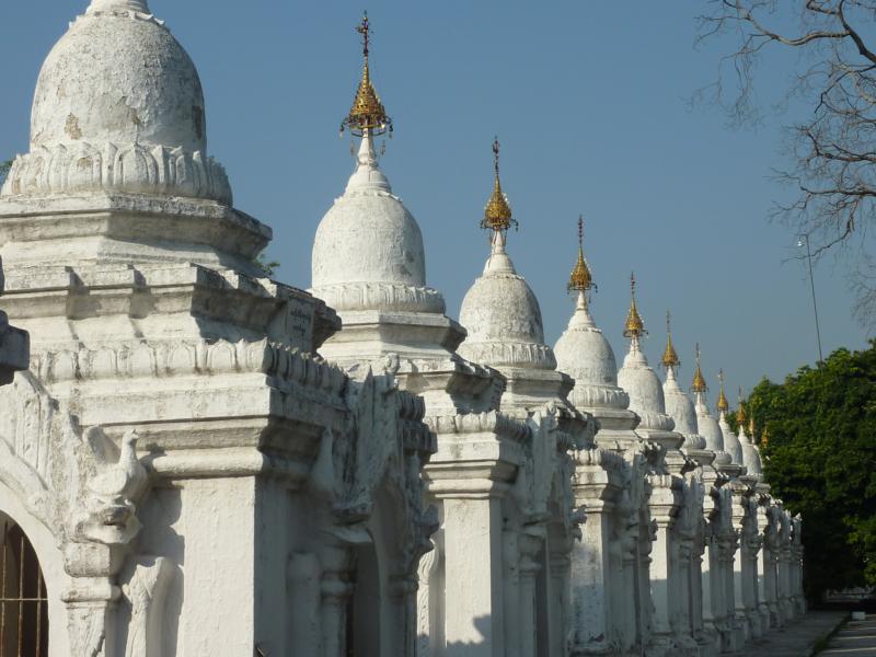 Pagodas over Tipitaka, Kuthodaw, Mandalay