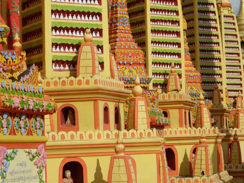 Colourful Pagodas