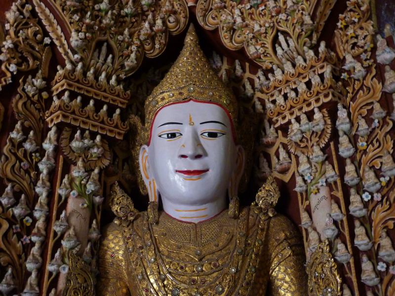 Buddha Statue, Close-up