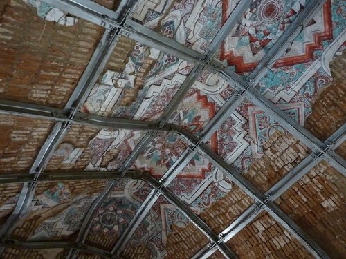 The Roof as Shored Up after the 1975 Earthquake