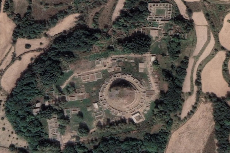 Satellite View of the Site Satellite View of the Site