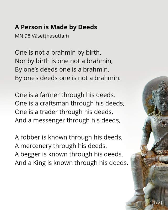 329 A Person is made by Deeds 1