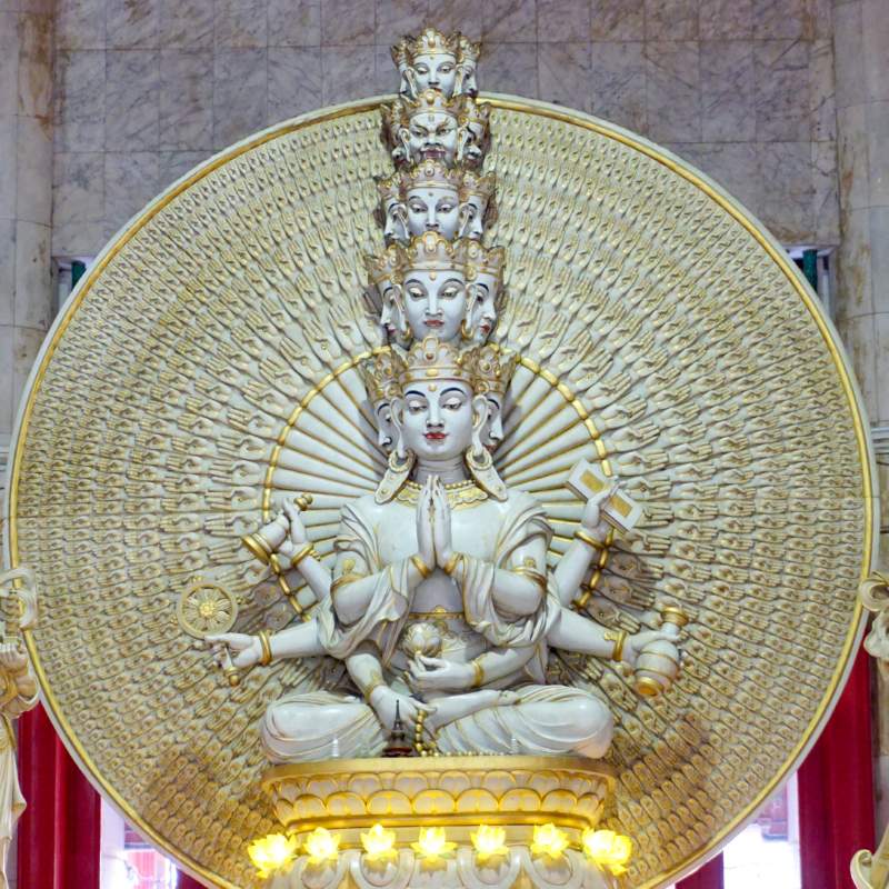 08 The Goddess of Compassion, Close up