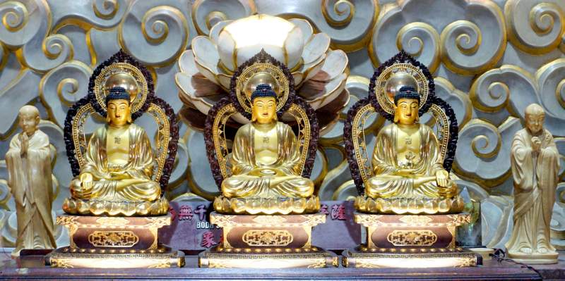 11 Buddhas and Attendants