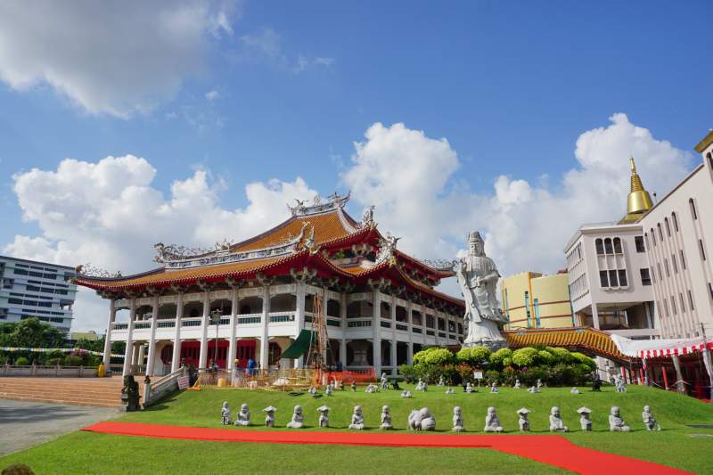 35 Dharma Hall and Library with Guanyin