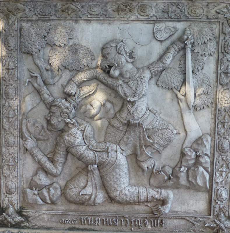 Hanuman killed Virunjambang