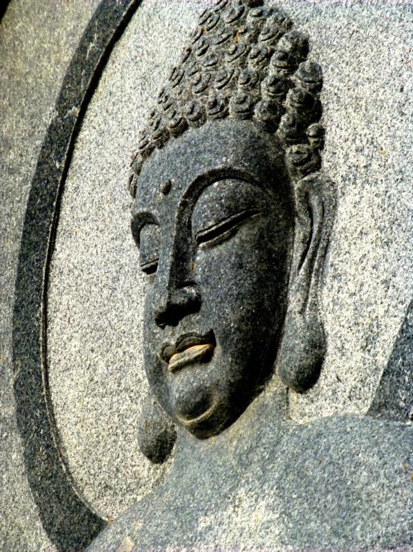 Buddha Face, Side View