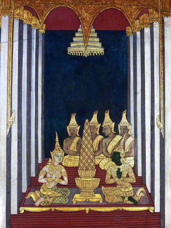 038 The Wedding of Phra Ram and Nang Sida