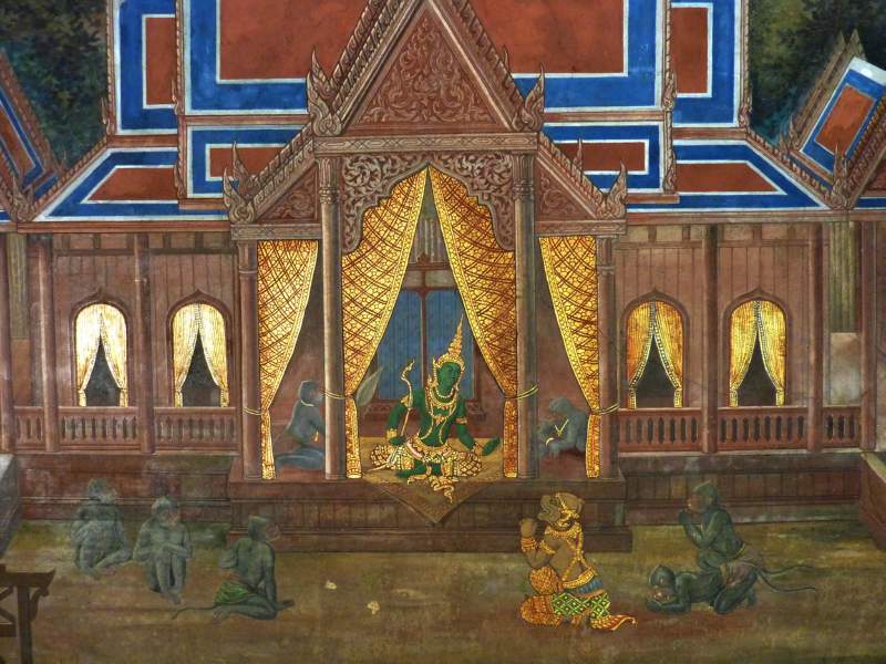084 Phra Ram and the Monkeys