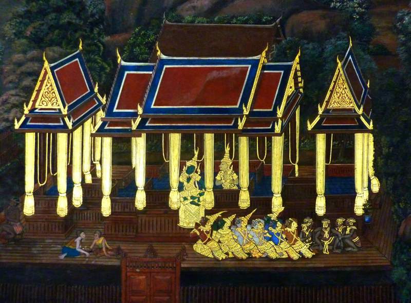 122 Phra Ram with his Commanders