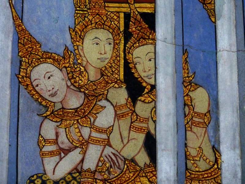 151 Nang Sida and other Ladies in Phra Ram’s Court