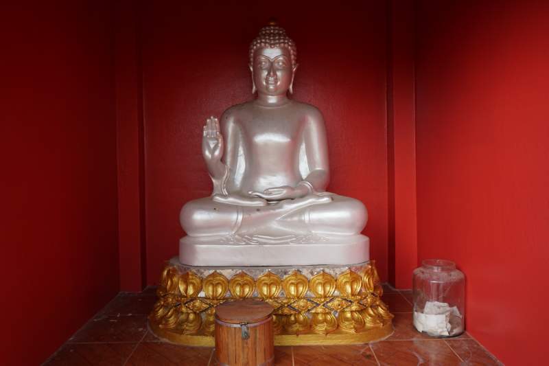 Silver Buddha