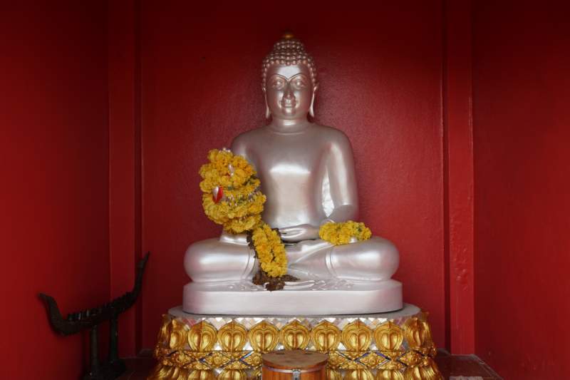 Silver Buddha