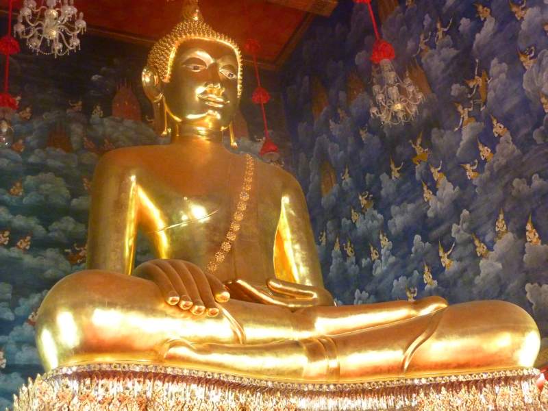 Buddha Statue from Side